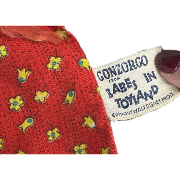 READ Vintage GONZORGO Hand Puppet From Babes In Toyland By Gundikins - Picture 3 of 9
